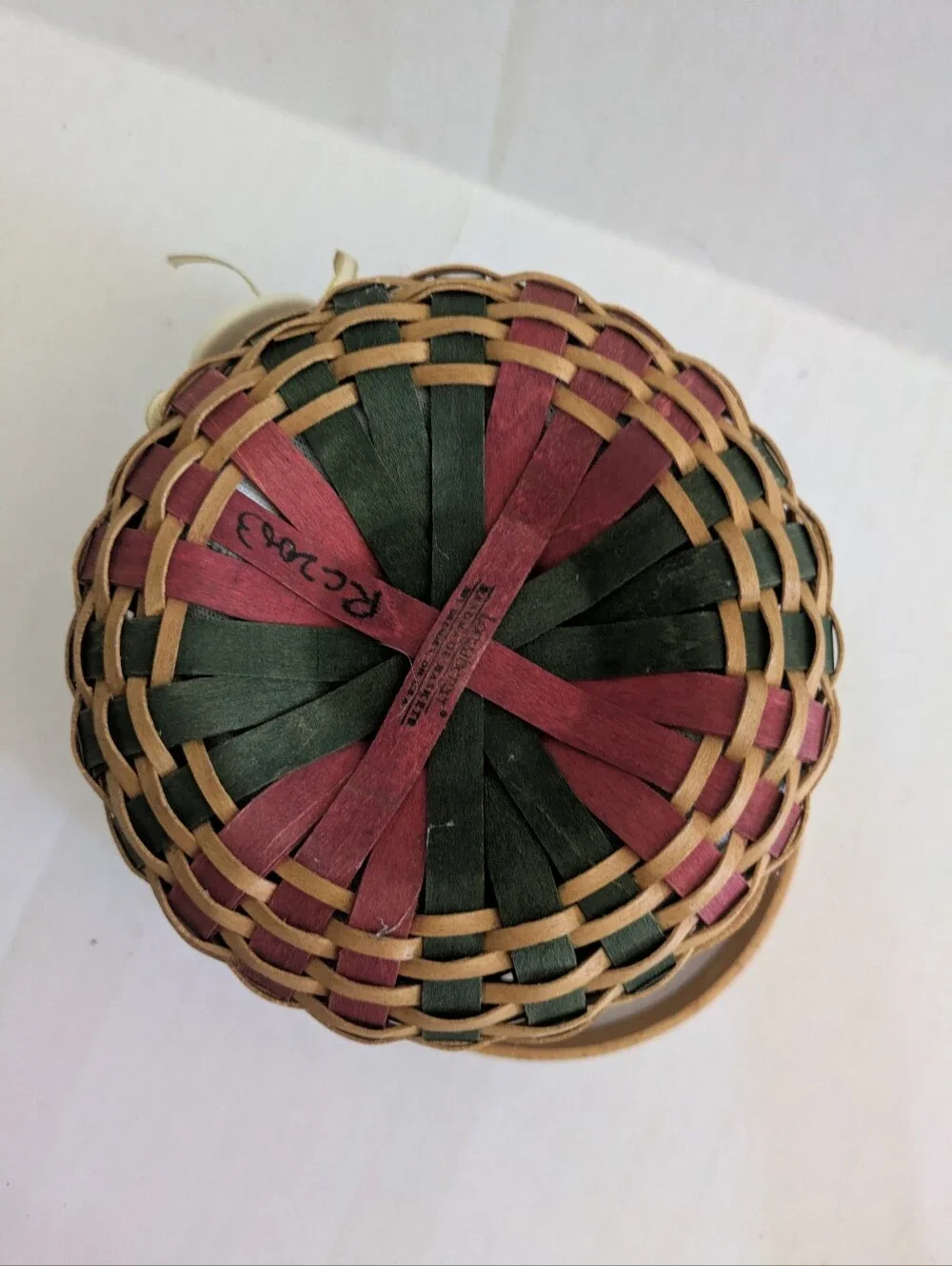 Longaberger Melody Tree Trimming Basket